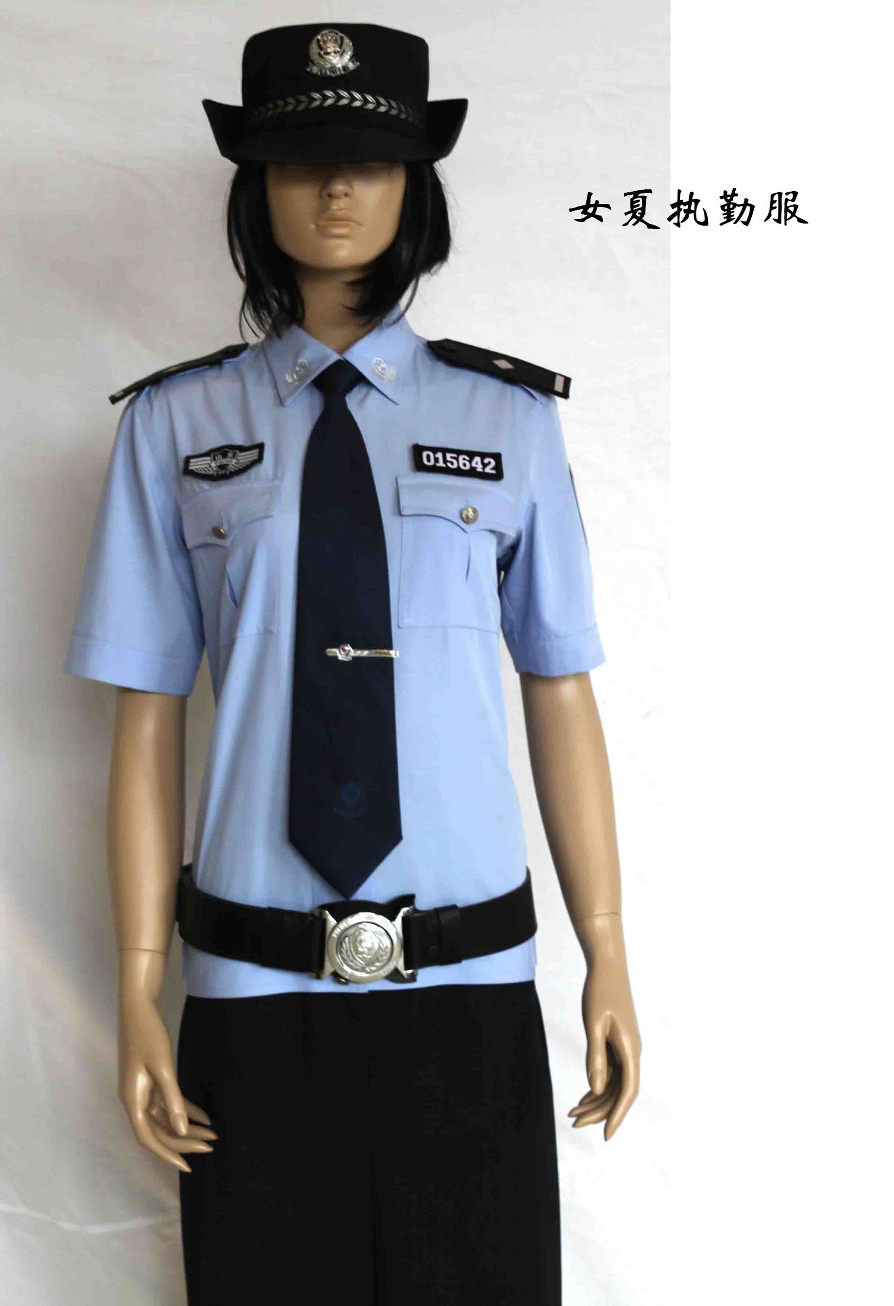 女警察夏执勤服上衣