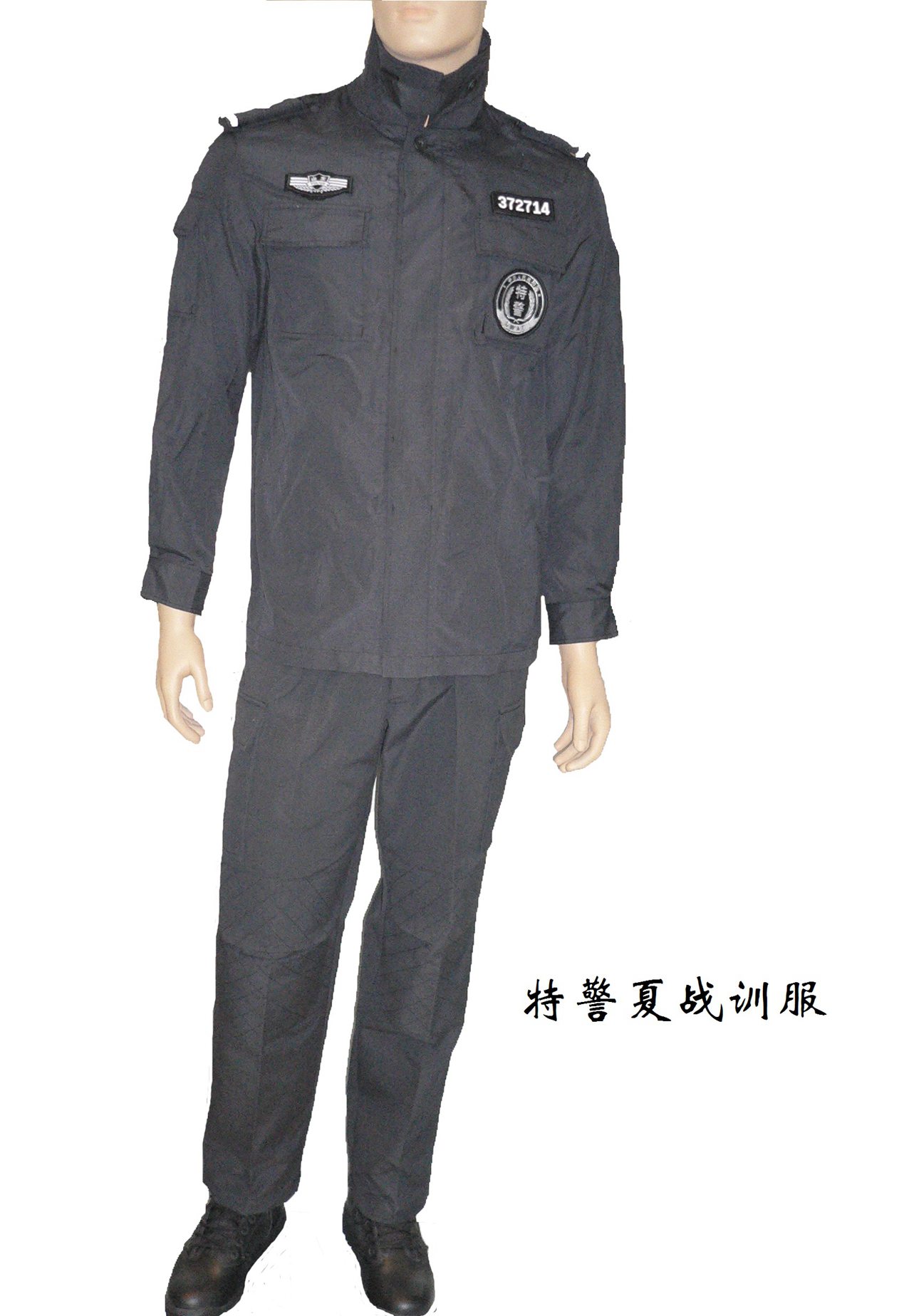 特警男夏战训服