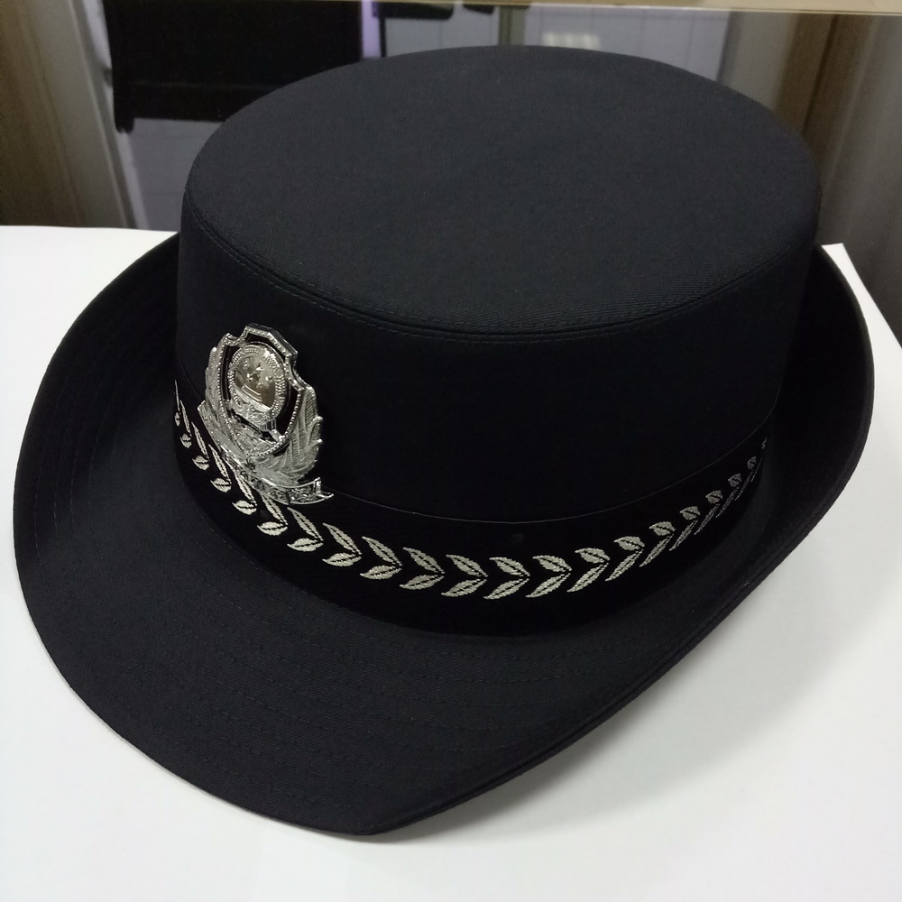 警察女布帽